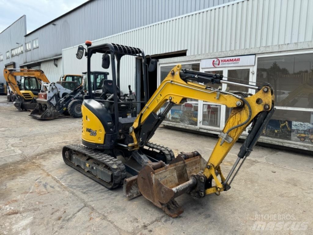 Yanmar VIO26 (14189) حفارات صغيرة أقل من 7 طن (حفارات صغيرة)