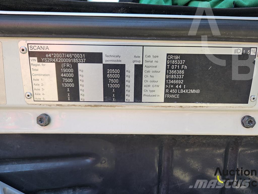 Scania R 450 مركبات النقل