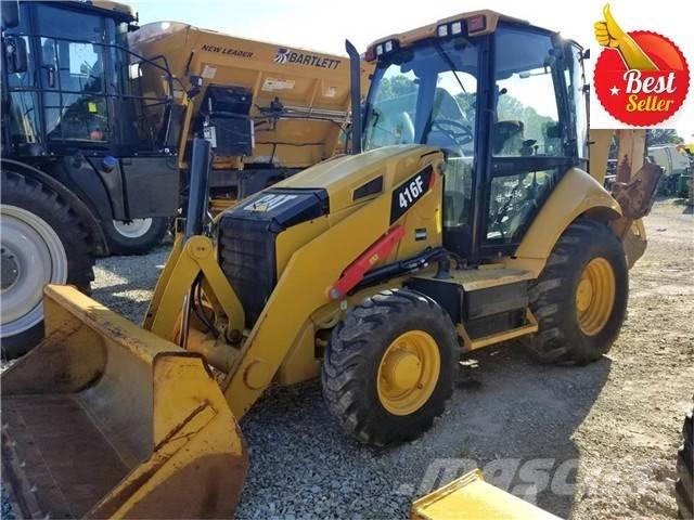 CAT 416 F لوادر ذات جرافات عكسية