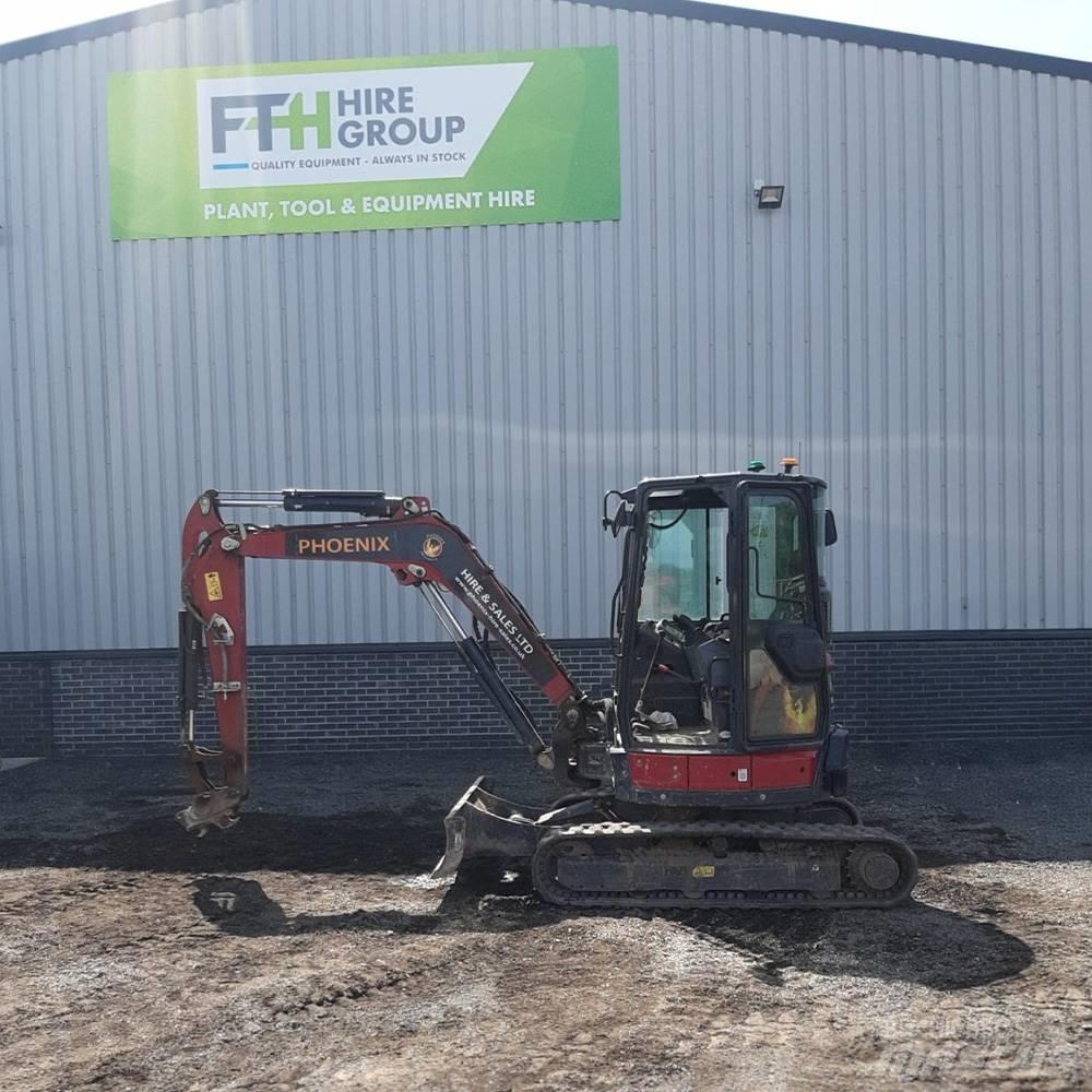 Yanmar Vio 38 حفارات صغيرة أقل من 7 طن (حفارات صغيرة)