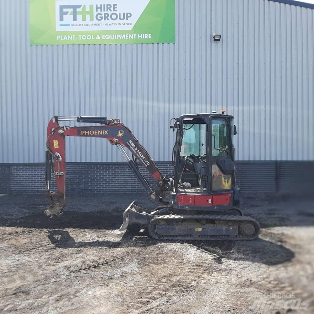 Yanmar Vio 38 حفارات صغيرة أقل من 7 طن (حفارات صغيرة)