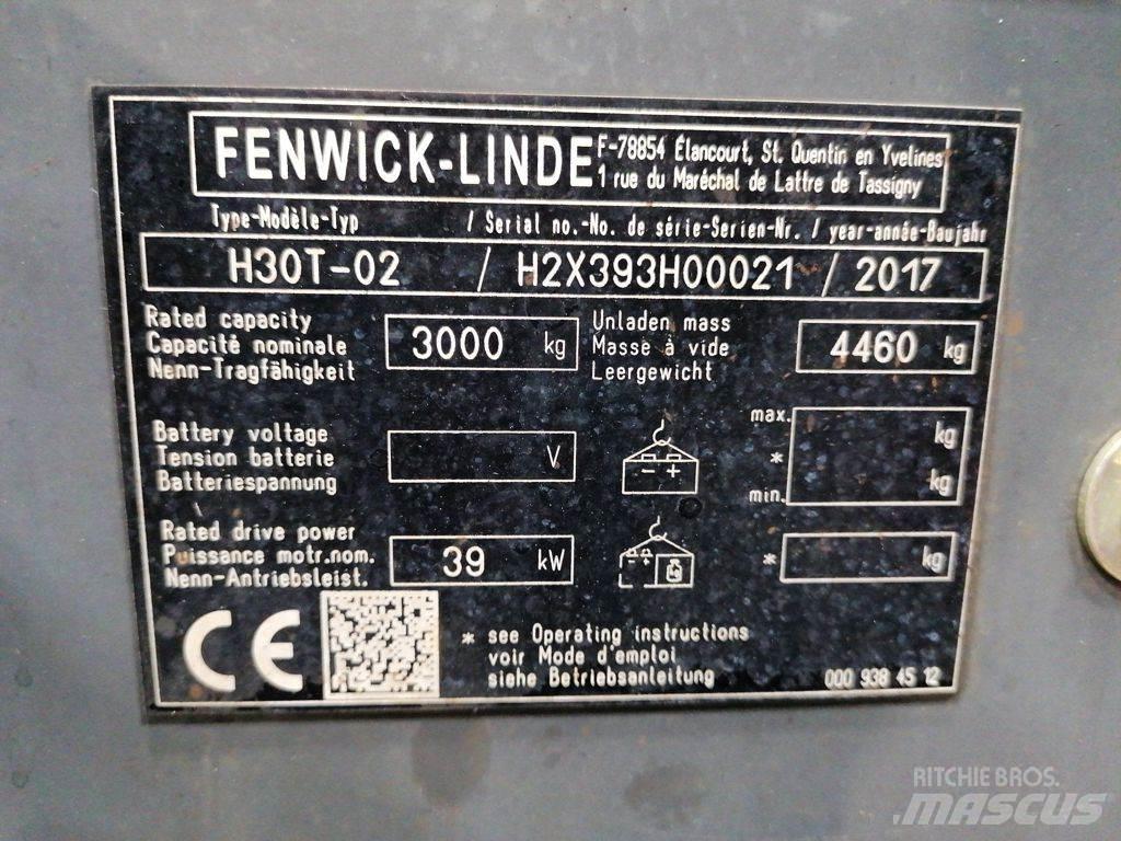 Linde H30T-02 شاحنات LPG