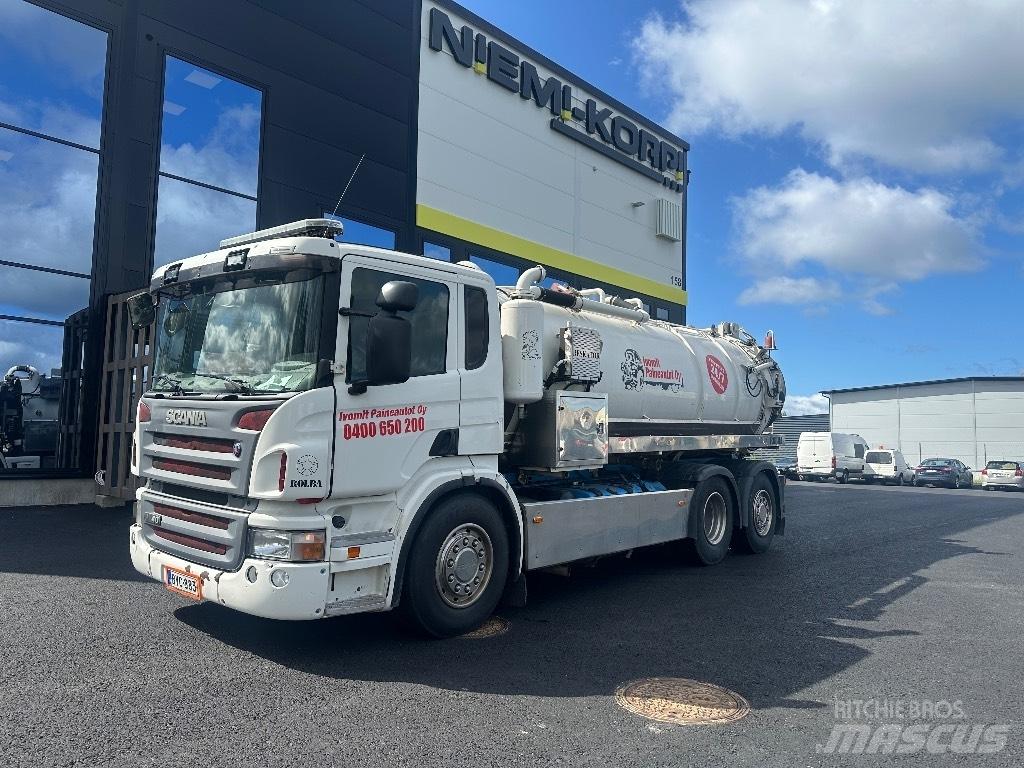 Scania P340 6x2*4 شاحنات مزدوجة / خلخلة
