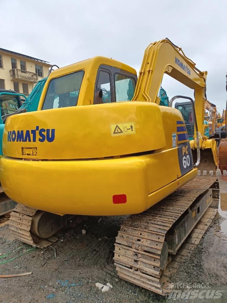 Komatsu PC 60 حفارات صغيرة أقل من 7 طن (حفارات صغيرة)