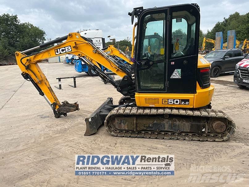 JCB 50 Z-2 حفارات صغيرة أقل من 7 طن (حفارات صغيرة)