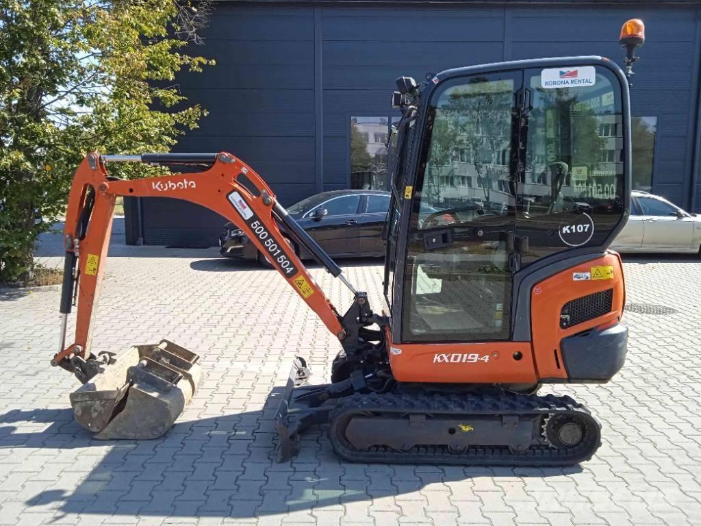 Kubota KX 019-4 حفارات صغيرة أقل من 7 طن (حفارات صغيرة)
