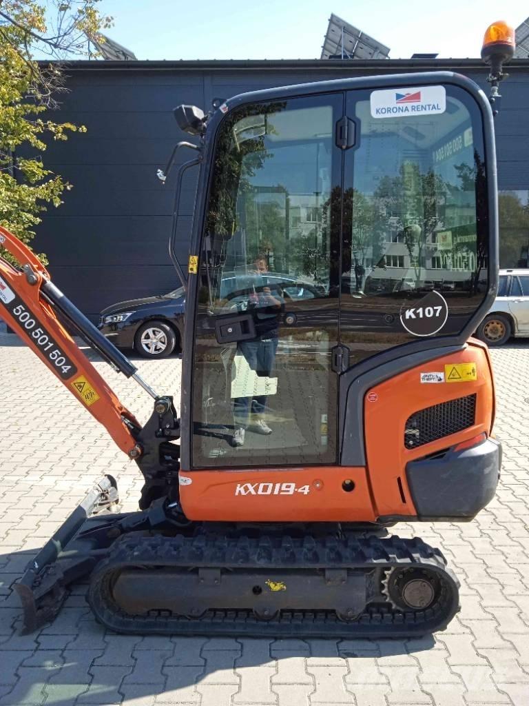 Kubota KX 019-4 حفارات صغيرة أقل من 7 طن (حفارات صغيرة)