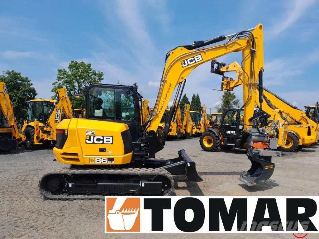 JCB 86 C-2 حفارات وسط 7 طن - 12 طن