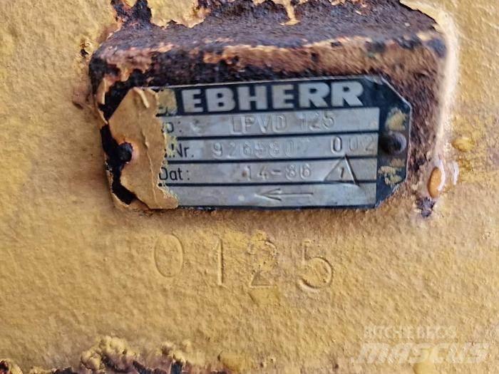 Liebherr D 906 T مكونات أخرى