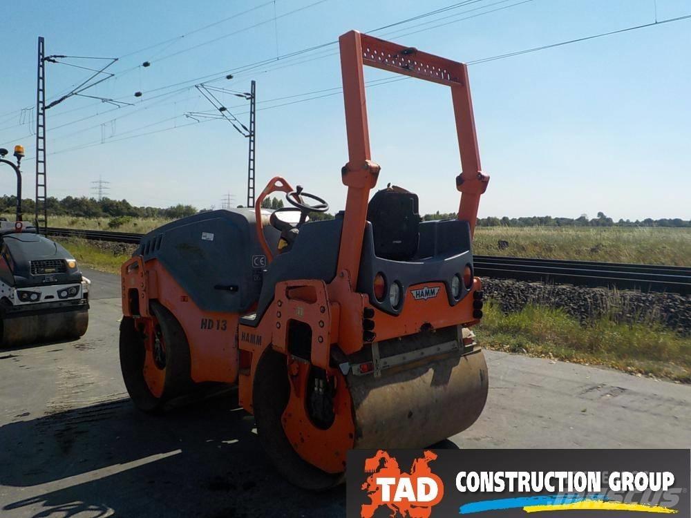 Hamm HD 13 VV مداحل ثنائية الاسطوانة
