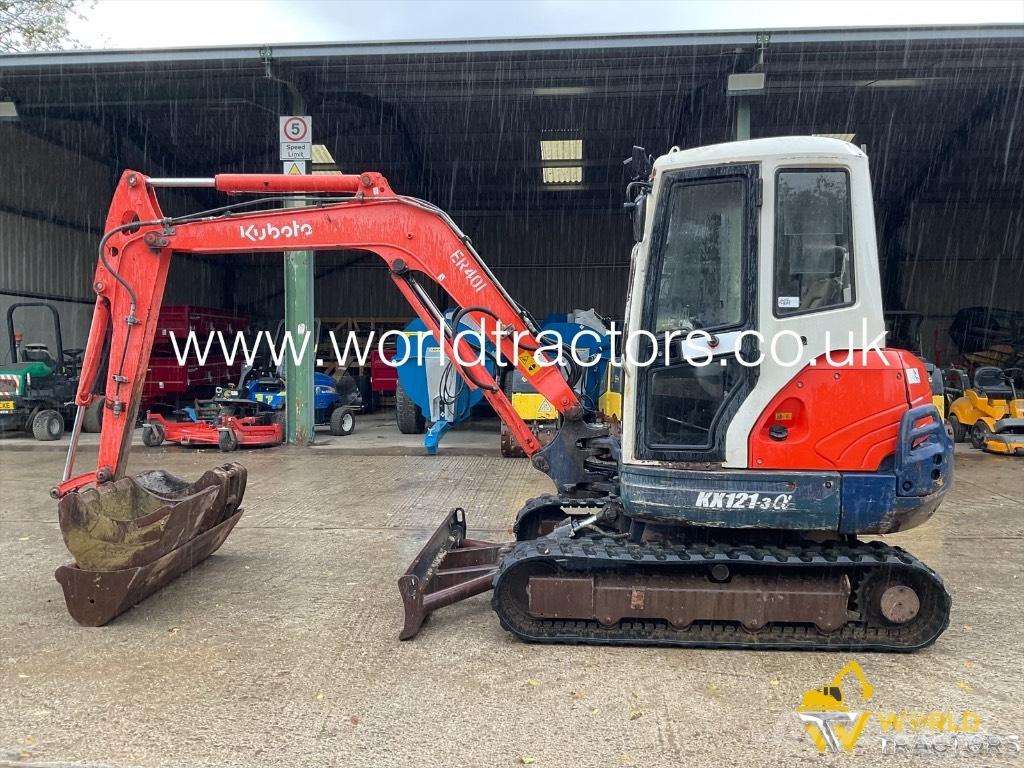 Kubota KX 121-3 A حفارات صغيرة أقل من 7 طن (حفارات صغيرة)