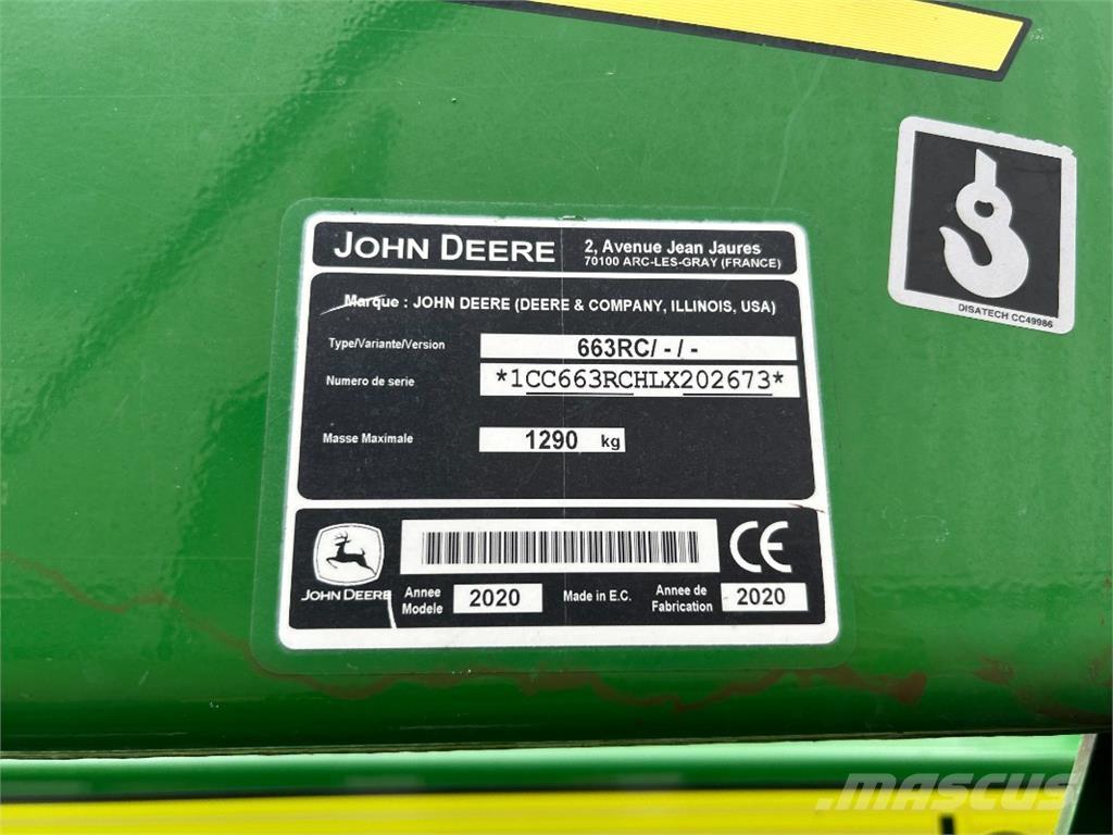 John Deere 6155M الجرارات