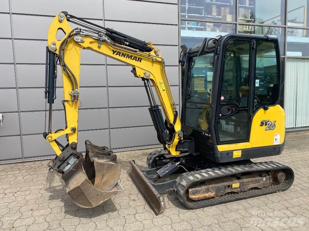 Yanmar SV 26 حفارات صغيرة أقل من 7 طن (حفارات صغيرة)