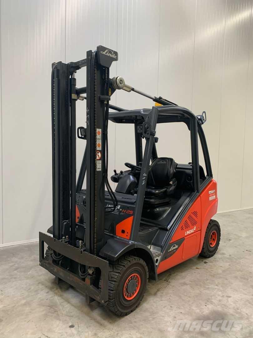 Linde H25T شاحنات LPG