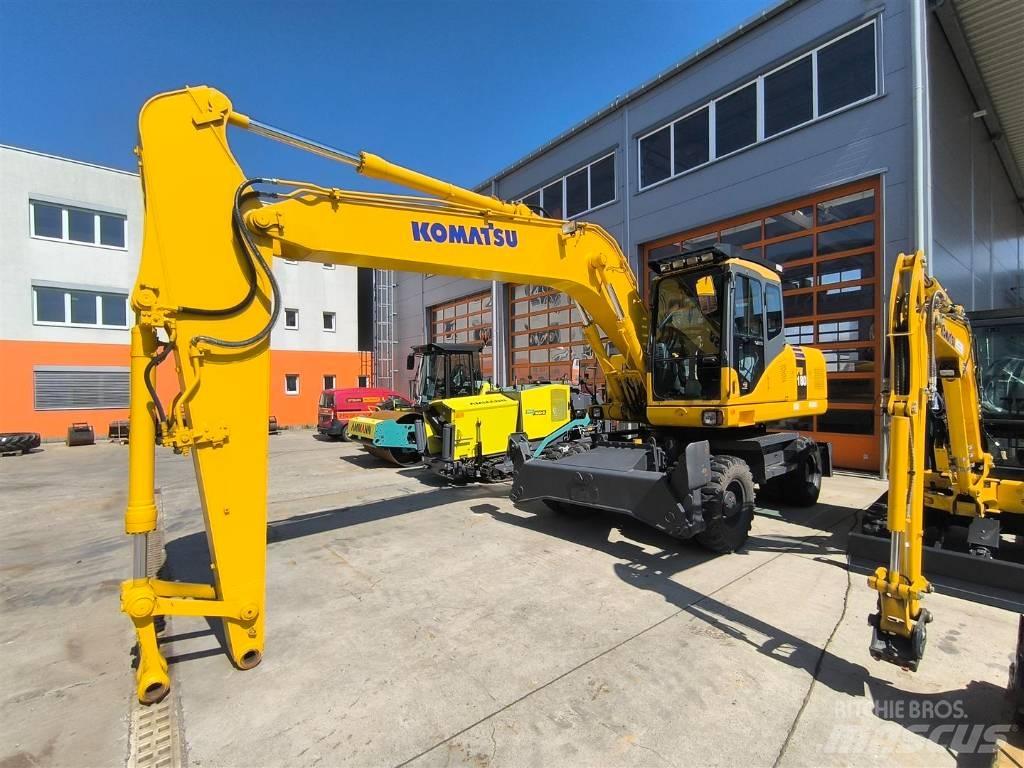 Komatsu PW 180-7 حفارات بعجل