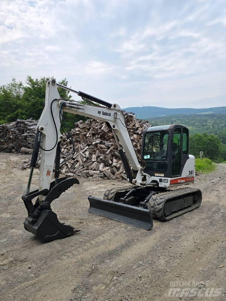 Bobcat 341 G حفارات صغيرة أقل من 7 طن (حفارات صغيرة)