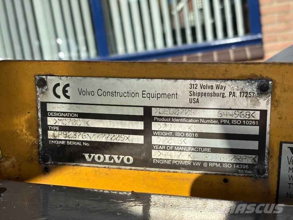 Volvo MC 70 لوادر انزلاقية التوجيه
