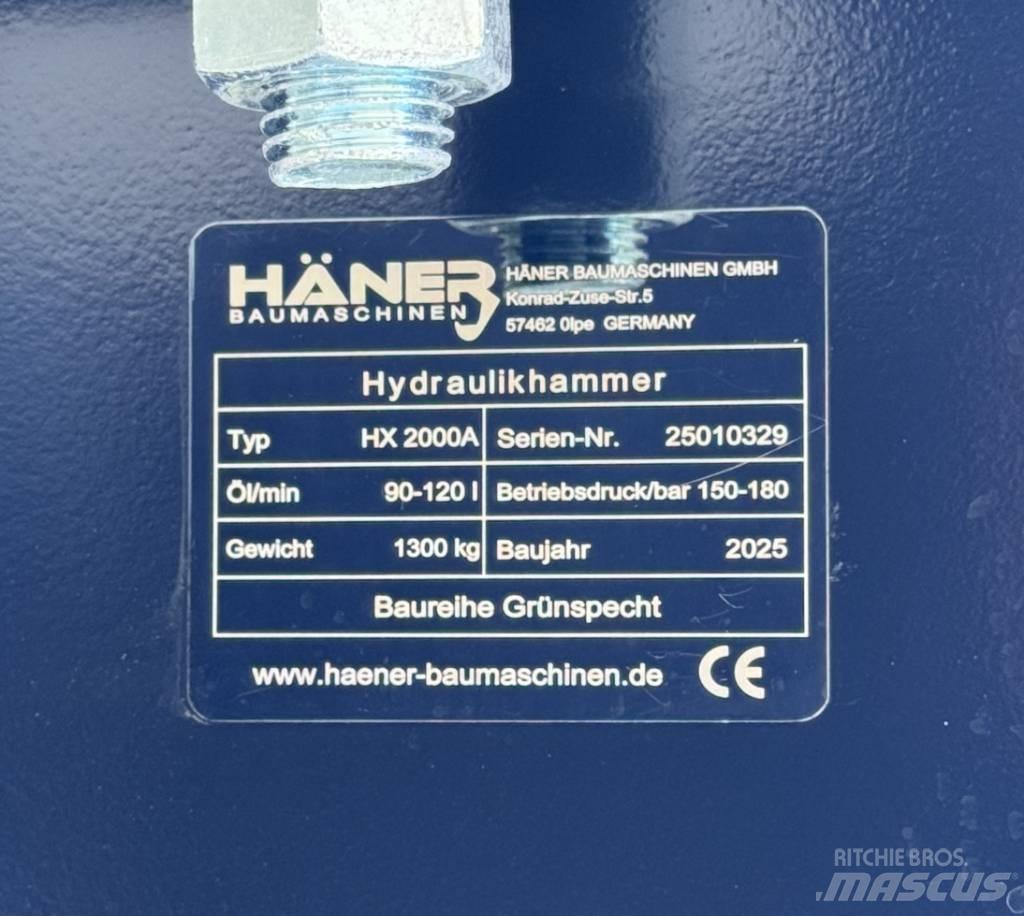  Haner HX 2000A مطارق / كسارات