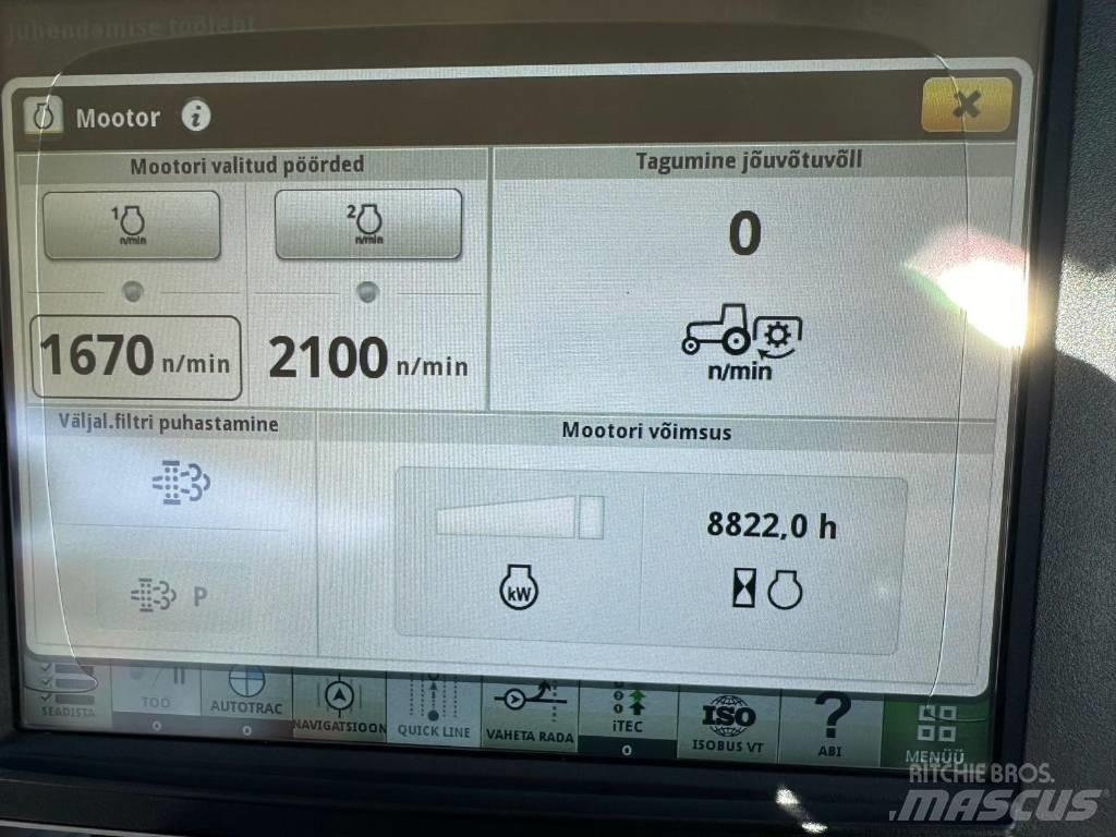 John Deere 6215 R الجرارات