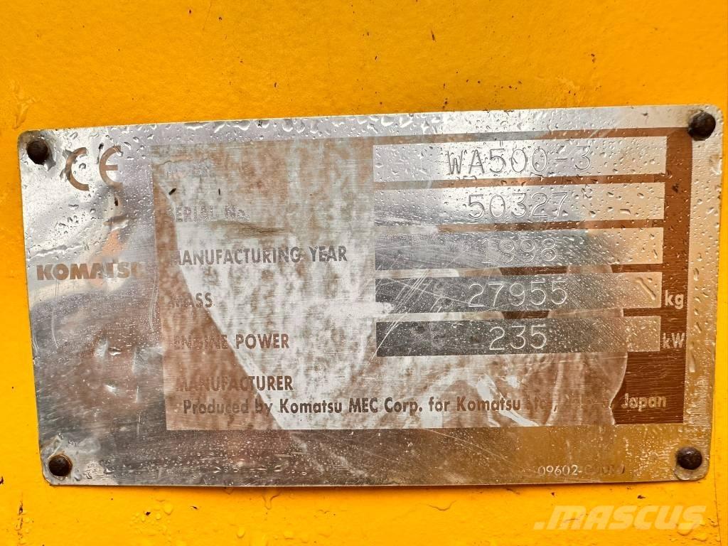 Komatsu WA500-3 لوادر بعجل
