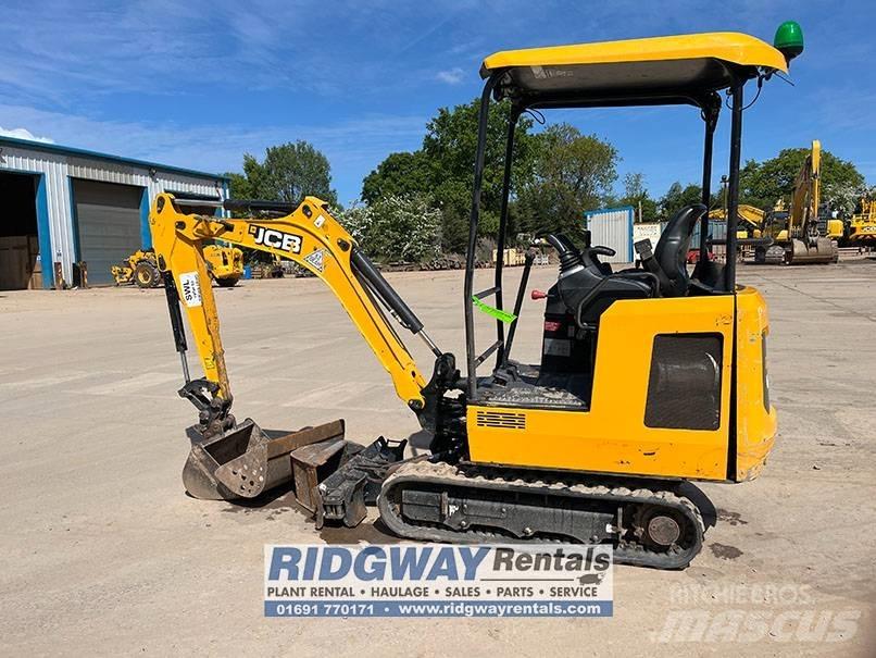 JCB 16 C-1 حفارات صغيرة أقل من 7 طن (حفارات صغيرة)