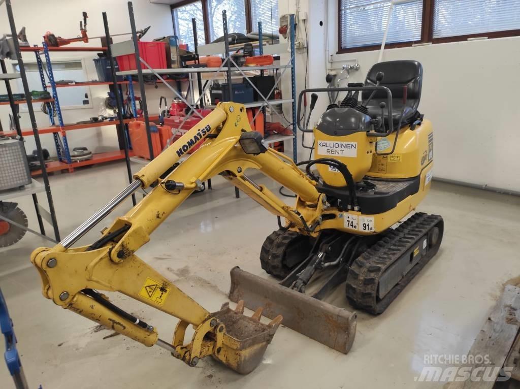 Komatsu PC 09-1 حفارات صغيرة أقل من 7 طن (حفارات صغيرة)