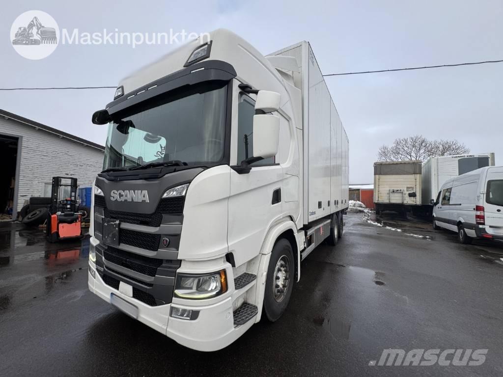 Scania G 500 شاحنات ذات هيكل صندوقي