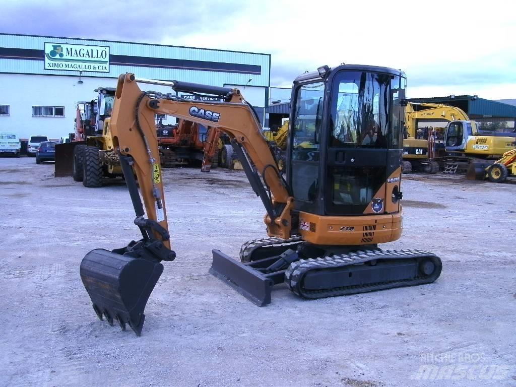CASE CX 30 B ZTS حفارات صغيرة أقل من 7 طن (حفارات صغيرة)
