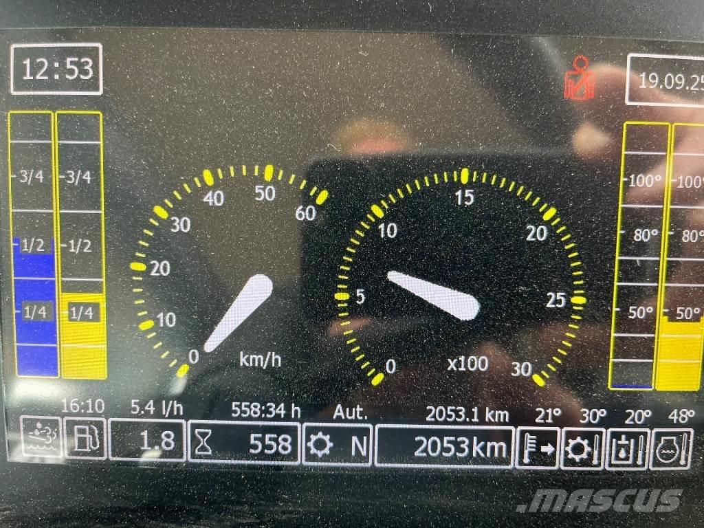 Hydrema 906 G لوادر ذات جرافات عكسية