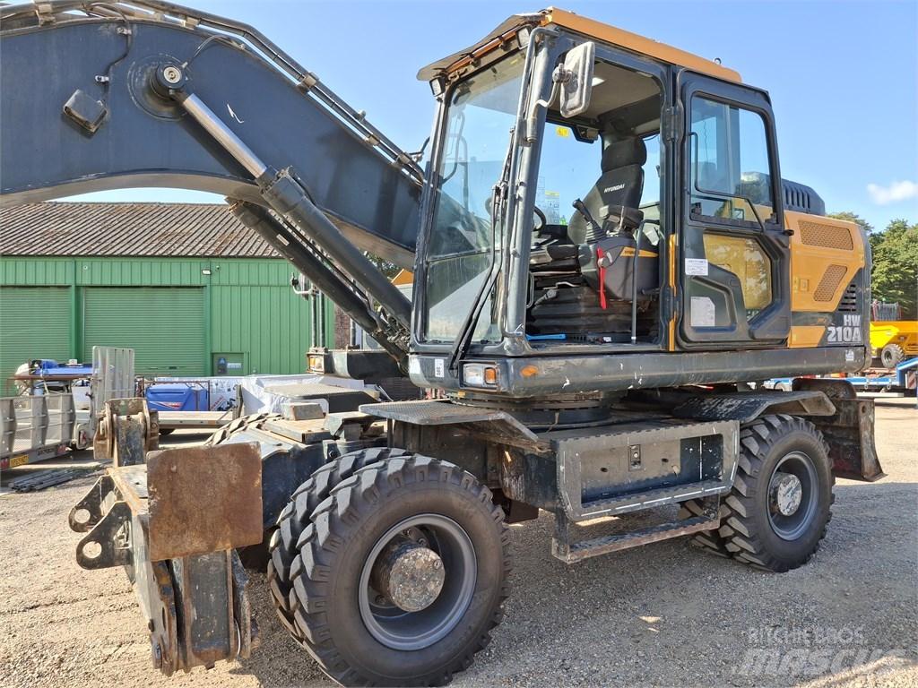 Hyundai HW 210 A حفارات بعجل