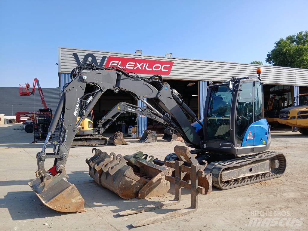 Mecalac 8 MCR حفارات زحافة