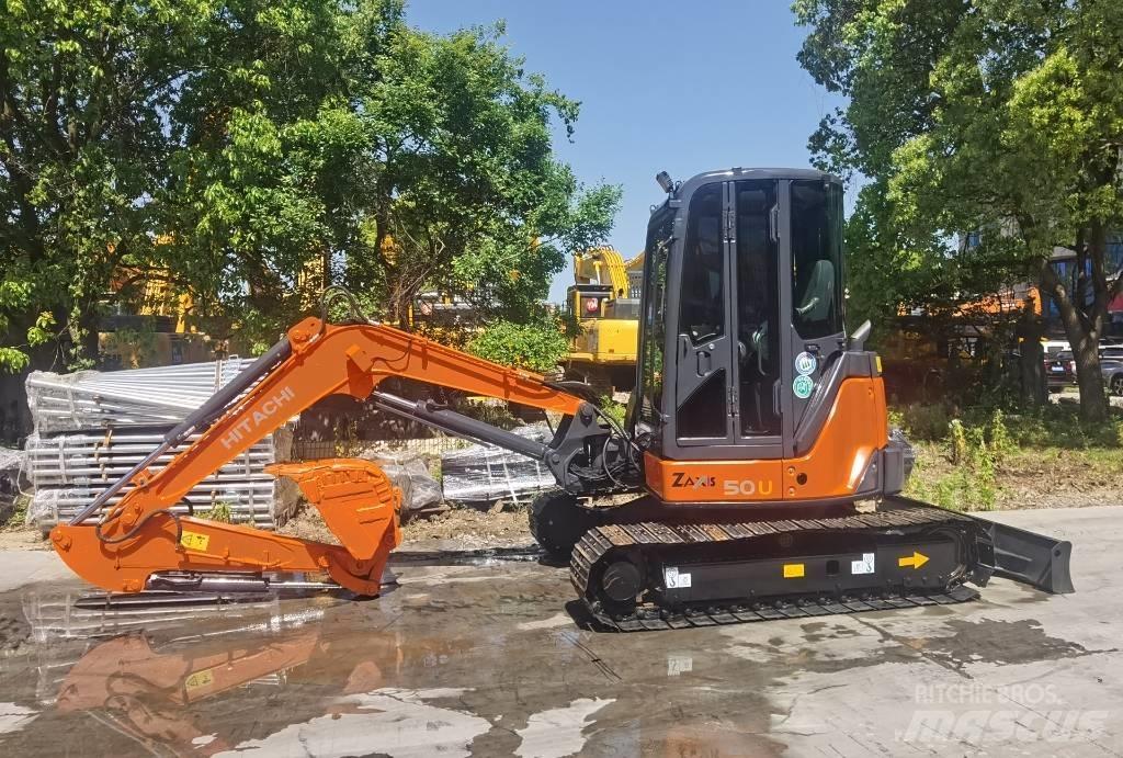 Hitachi ZX 50 U حفارات صغيرة أقل من 7 طن (حفارات صغيرة)