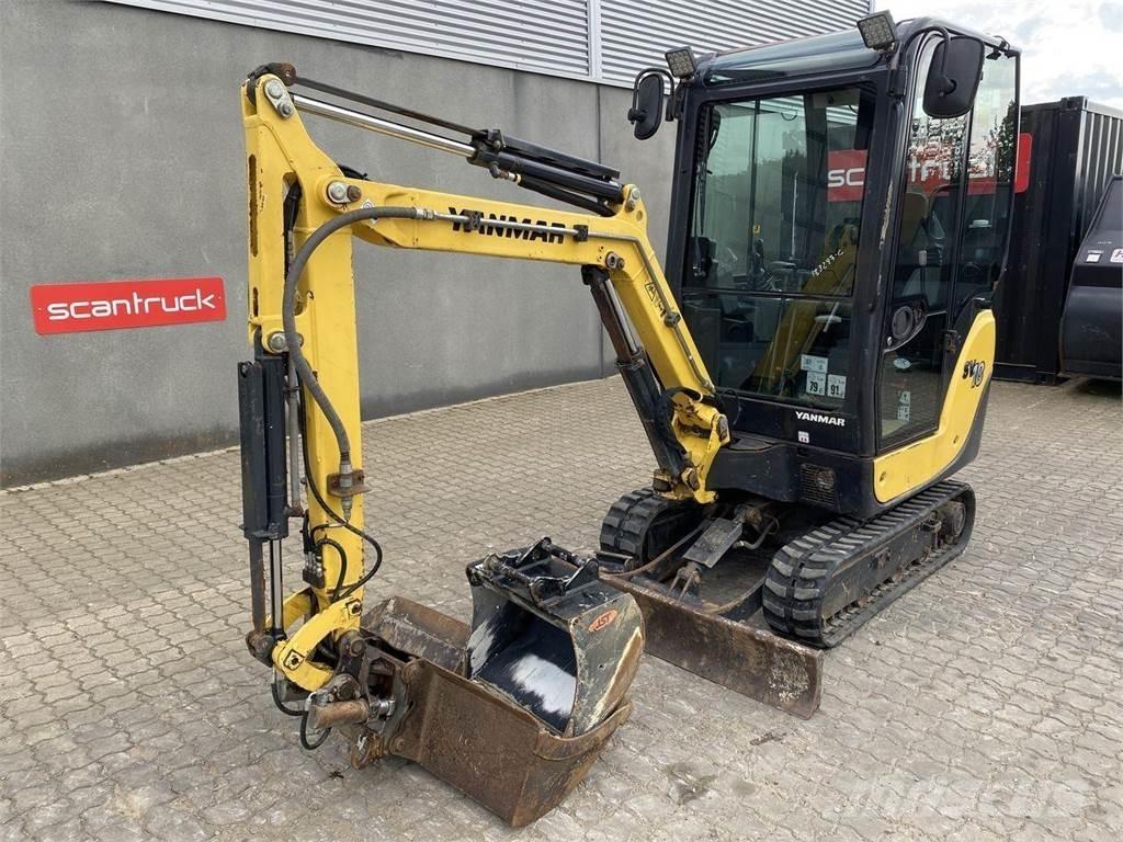 Yanmar SV18 حفارات بعجل