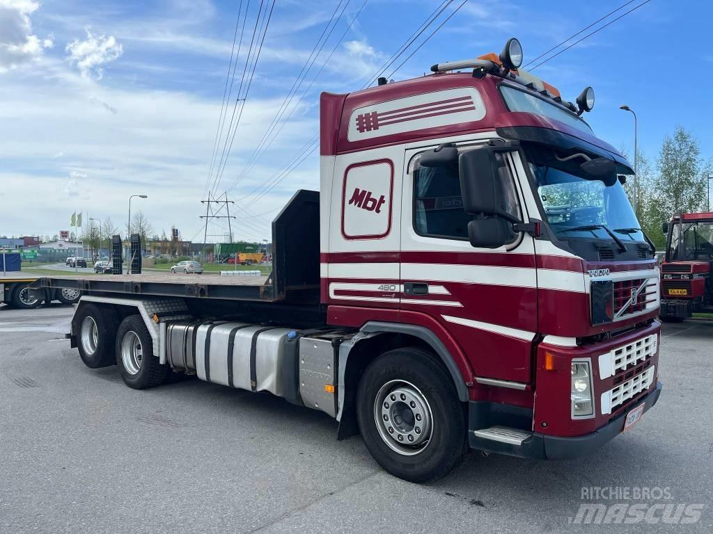 Volvo FM 480 6x2 شاحنات الرافعات الخطافية