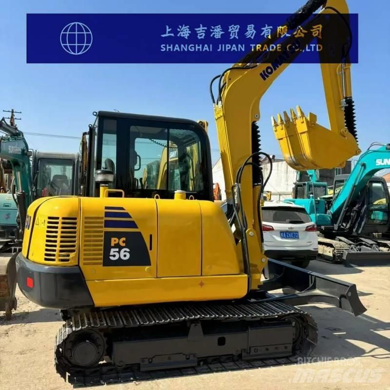 Komatsu PC 56 حفارات زحافة