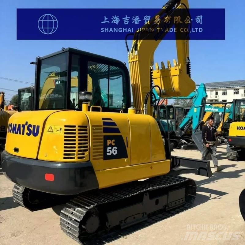 Komatsu PC 56 حفارات زحافة