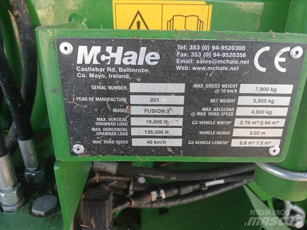 McHale Fusion 3 Plus محزمات مستديرة