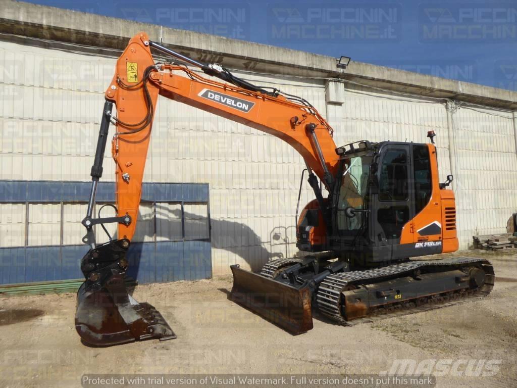 Doosan DX140LCR-7 حفارات زحافة