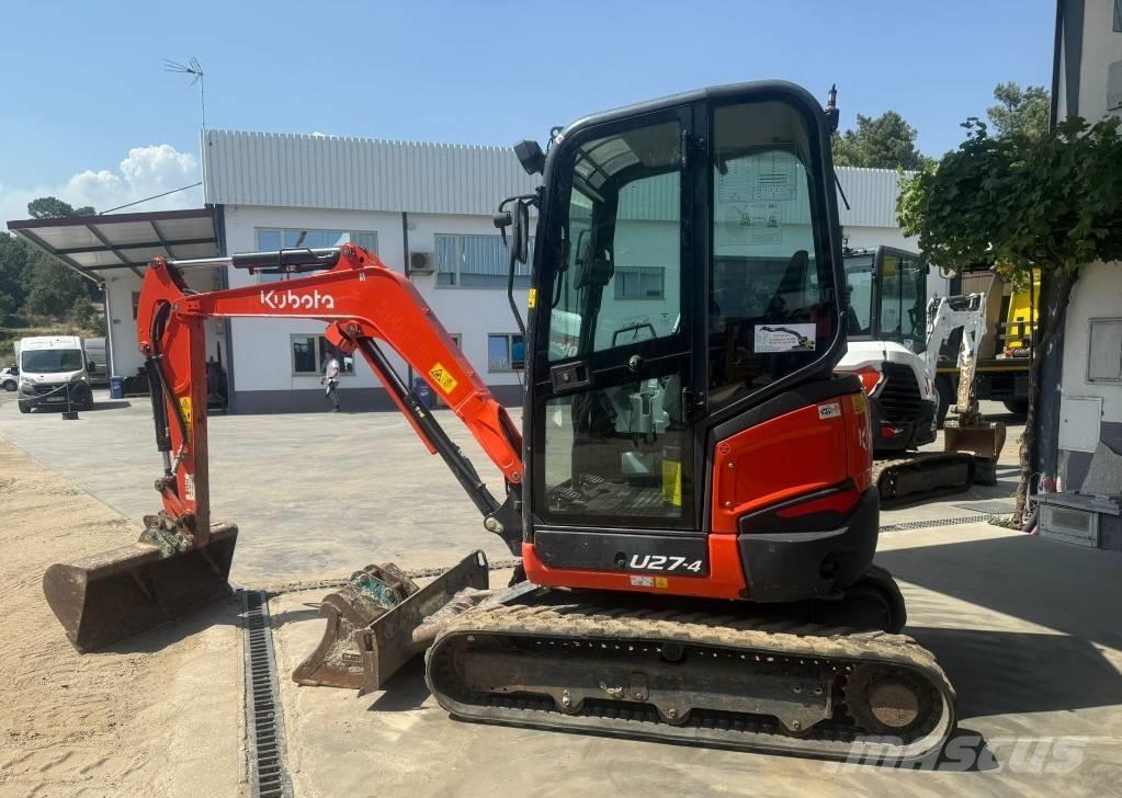 Kubota U 27-4 حفارات صغيرة أقل من 7 طن (حفارات صغيرة)