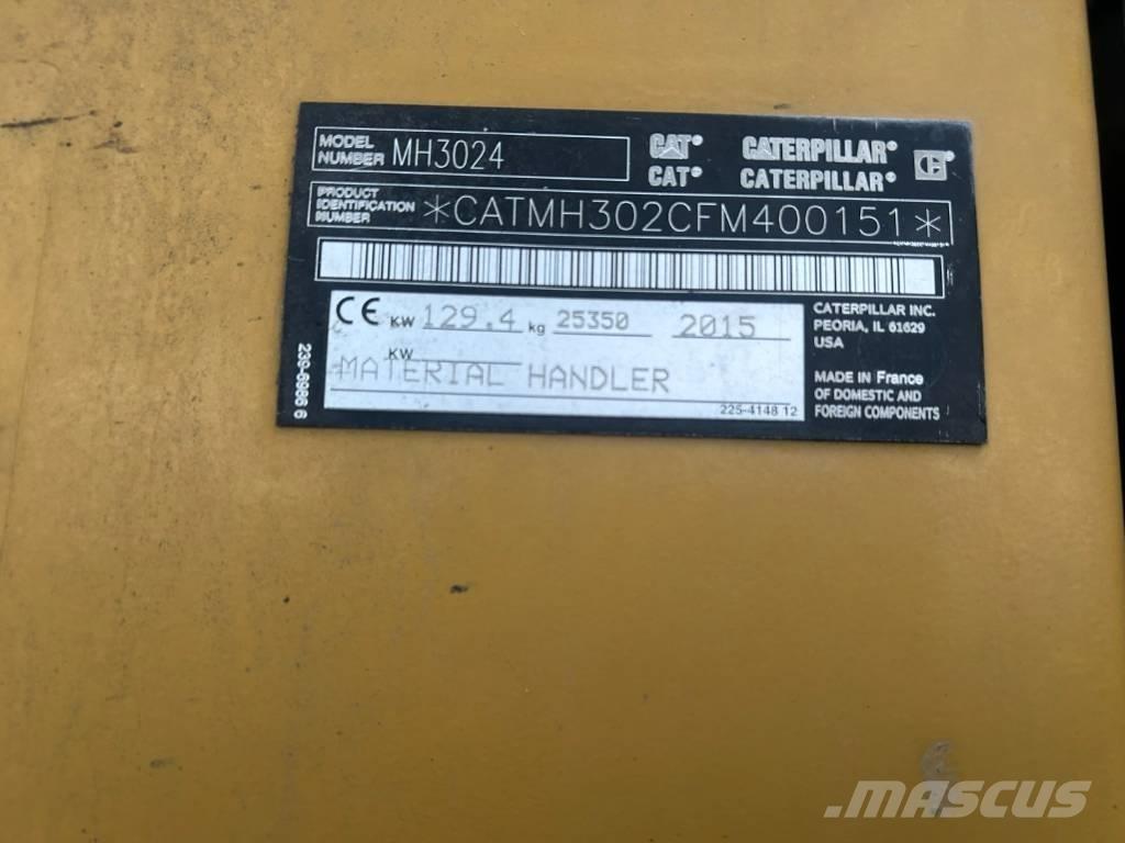 CAT MH 3024 مناولات المخلفات / مناولات صناعية