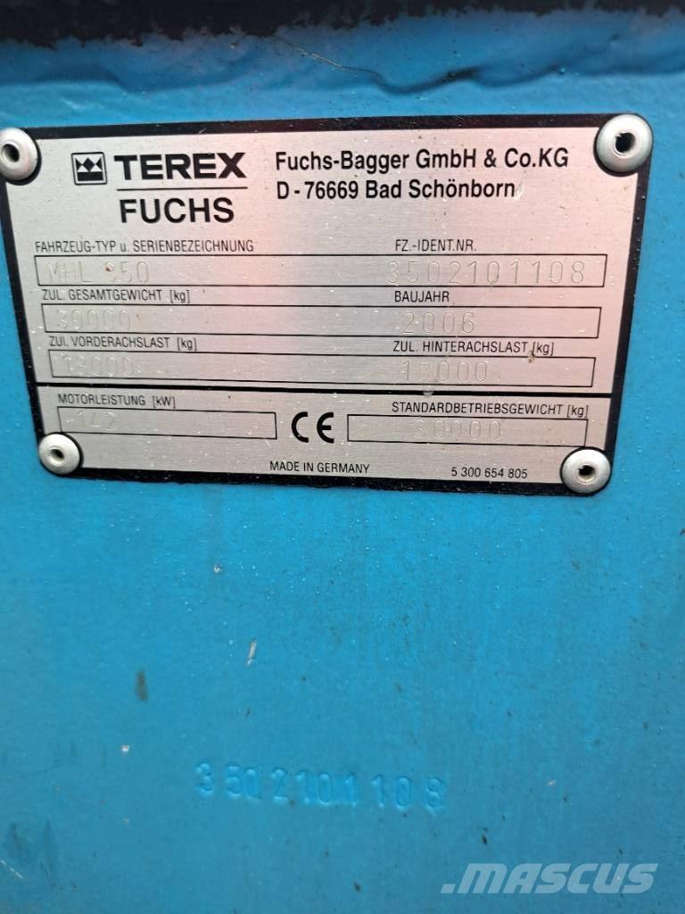 Fuchs MHL 350 مناولات المخلفات / مناولات صناعية