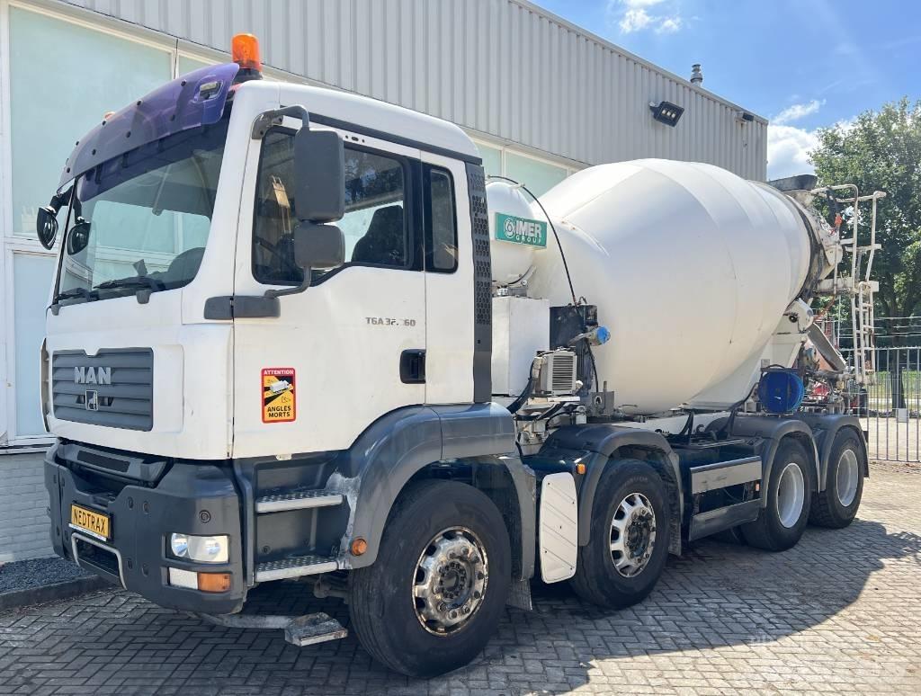MAN TGA 32.360       9m3 شاحنات خرسانة