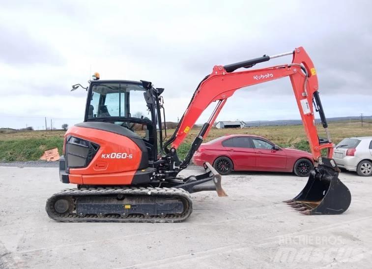 Kubota KX 060-5 حفارات صغيرة أقل من 7 طن (حفارات صغيرة)