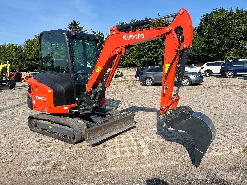 Kubota KX 027-4 حفارات صغيرة أقل من 7 طن (حفارات صغيرة)