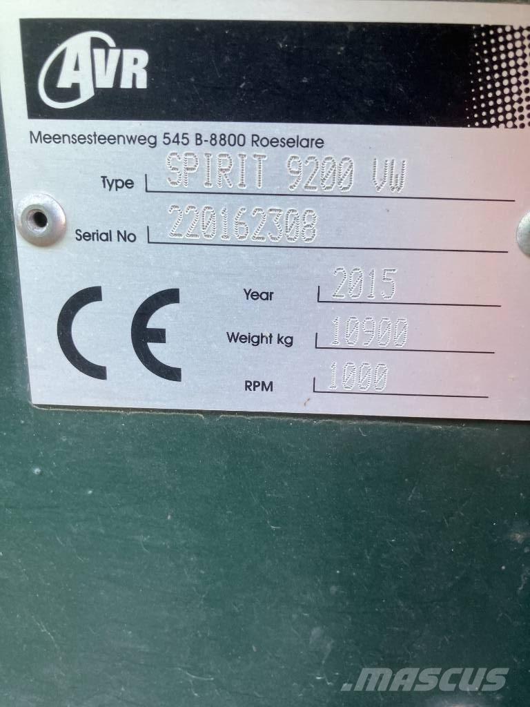 AVR 9200 حفارات وحصادات البطاطس