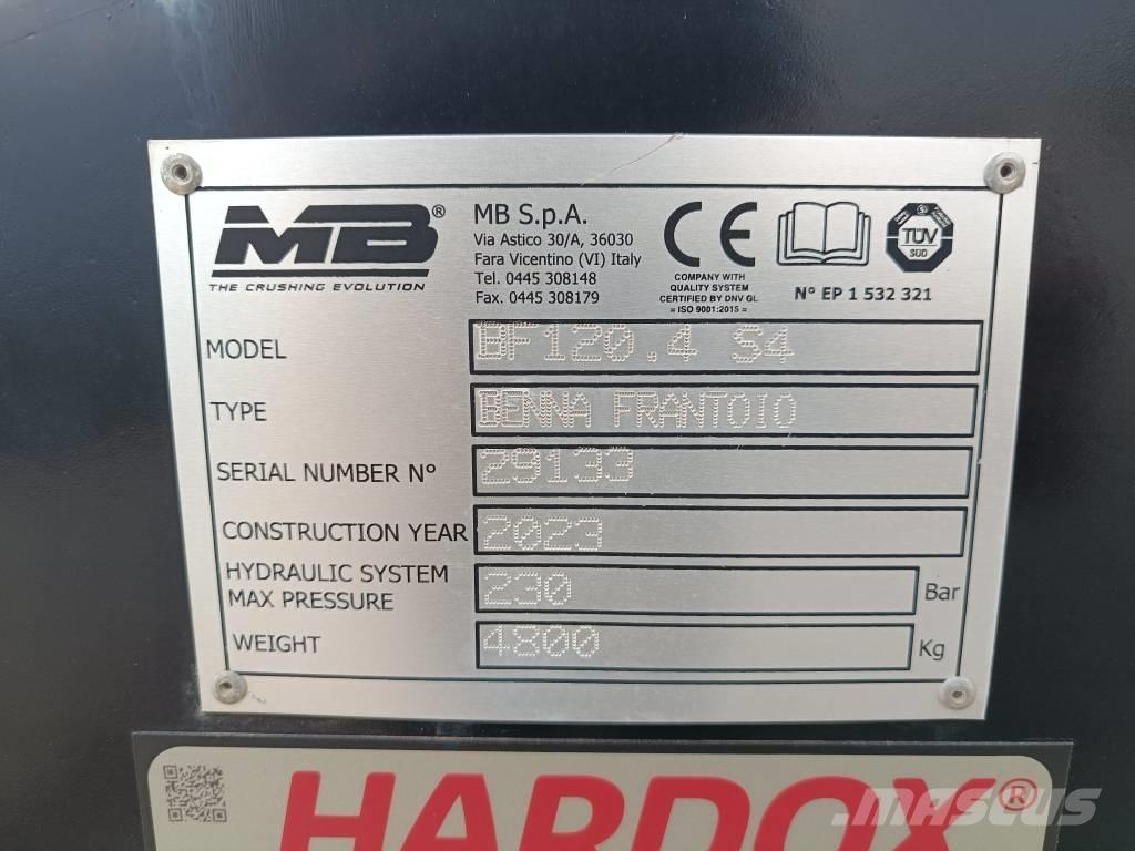 MB Crusher BF 120.4 جراشات