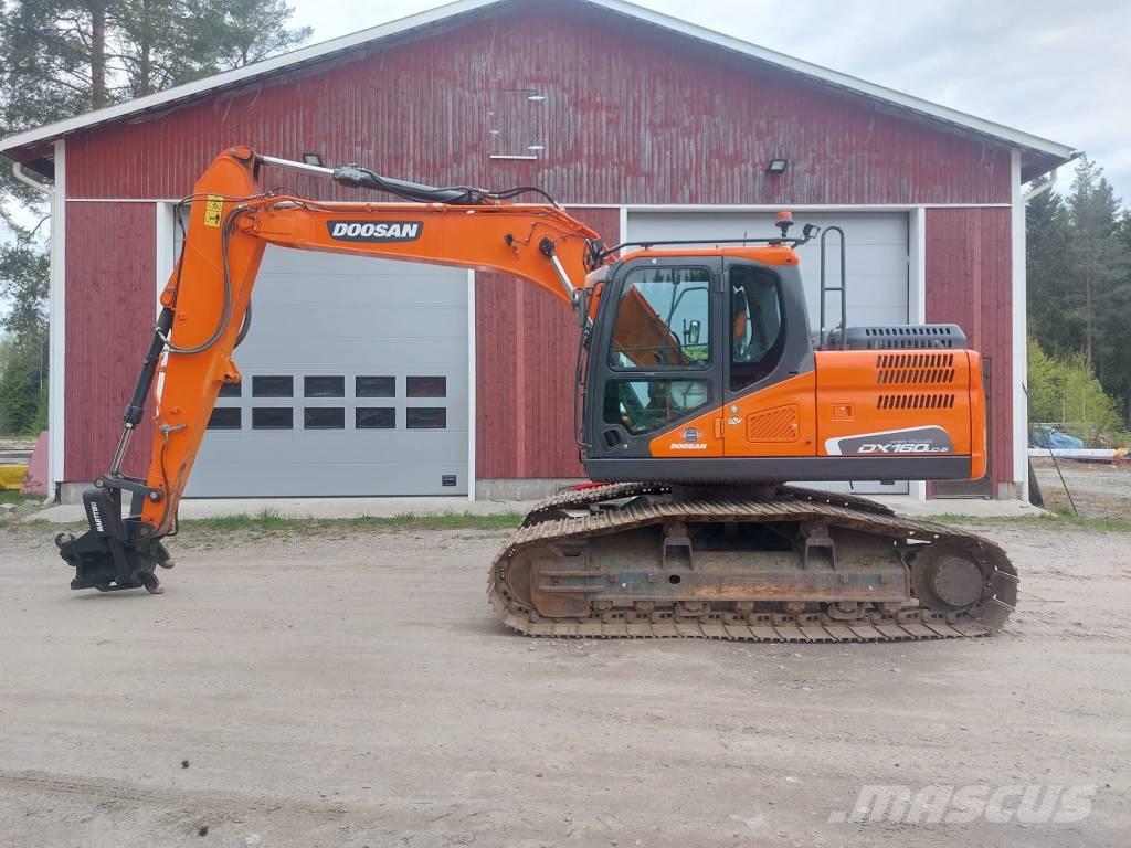 Doosan DX160LCH-5 حفارات زحافة