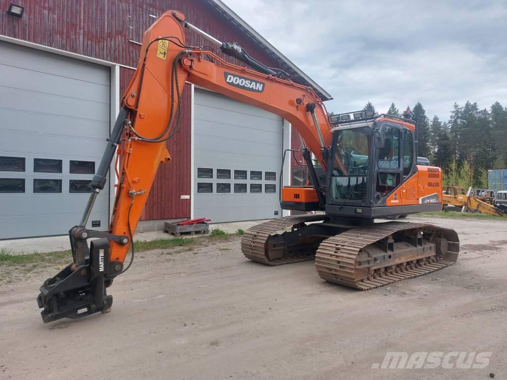 Doosan DX160LCH-5 حفارات زحافة