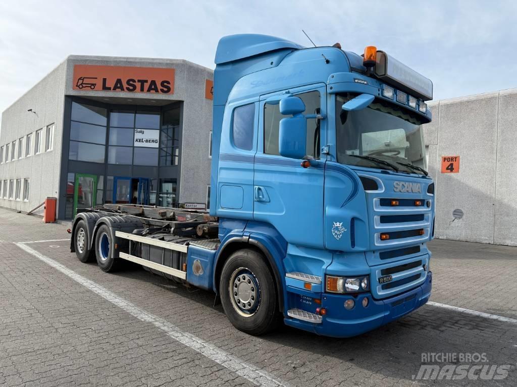 Scania R 500 شاحنات الحاويات