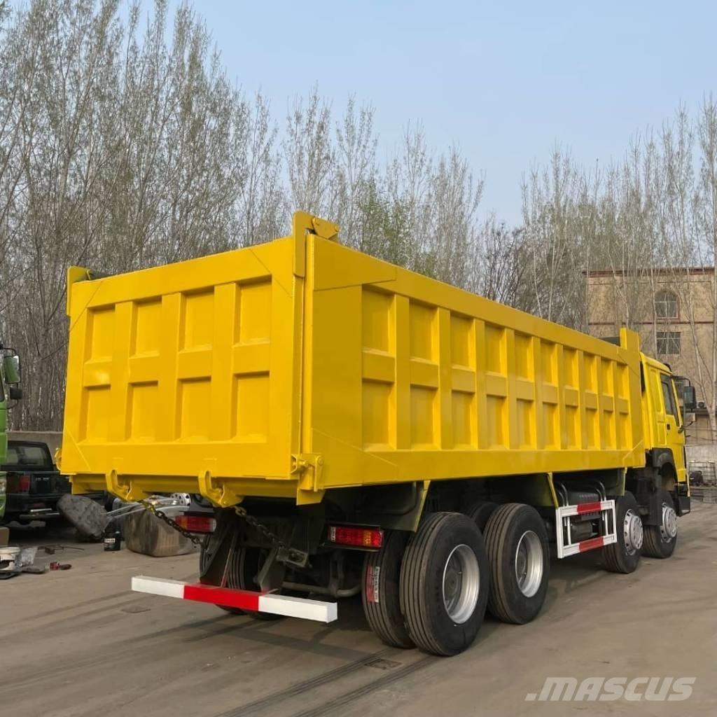 Howo 371 8x4 شاحنات قلابة